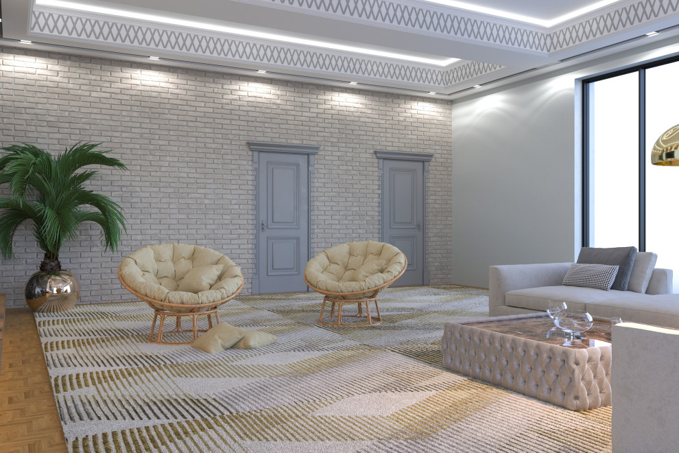 Дизайн Виллы в 3 этажа в городе Ашхабад