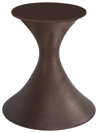 Brownstone Casablanca Round Dining Table With A Gl Top Base Only