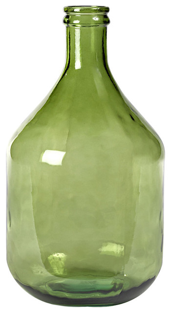 Medium Olive Bottle, Green