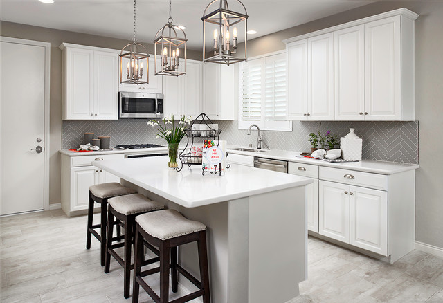 Lillian model home in Las Vegas modern-kueche