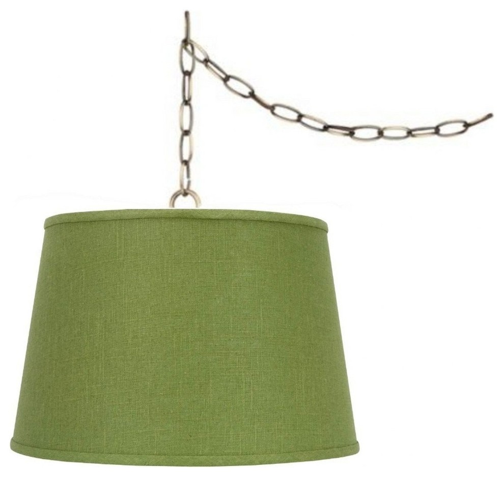 apple green lampshade