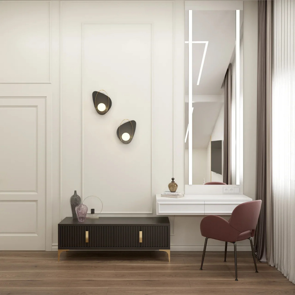 Частный дом, дизайн-проект неоклассика