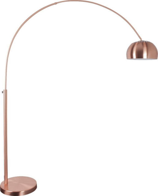 Copper Floor Lamp | Zuiver Bow - Contemporary - Floor Lamps - by Luxury  Furnitures | Houzz