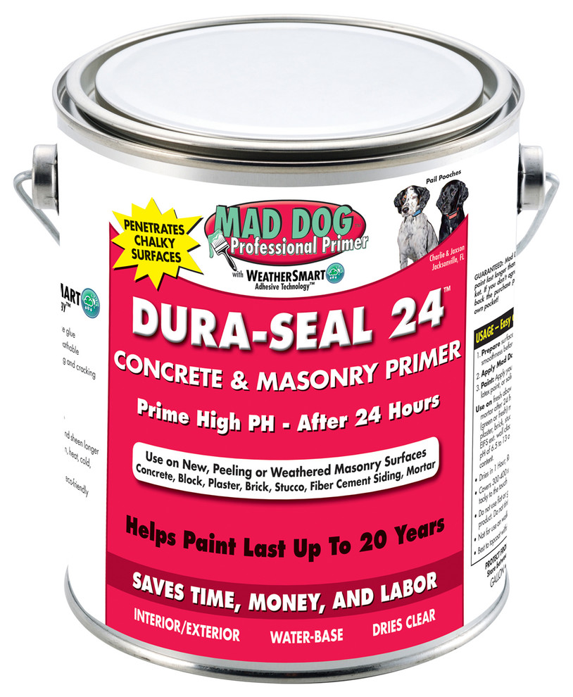 Mad Dog DuraSeal 24 Concrete and Masonry Primer Contemporary
