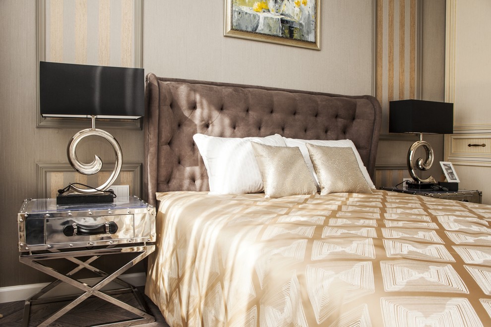 Помпезный Арт-деко в квартире на Нагатинской