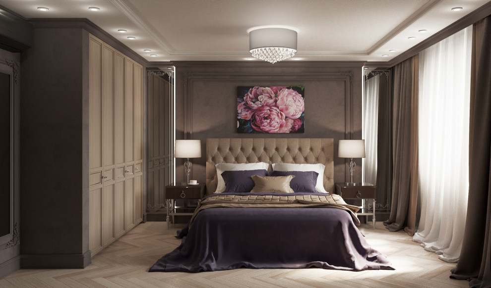 Трехкомнатная квартира современная классика