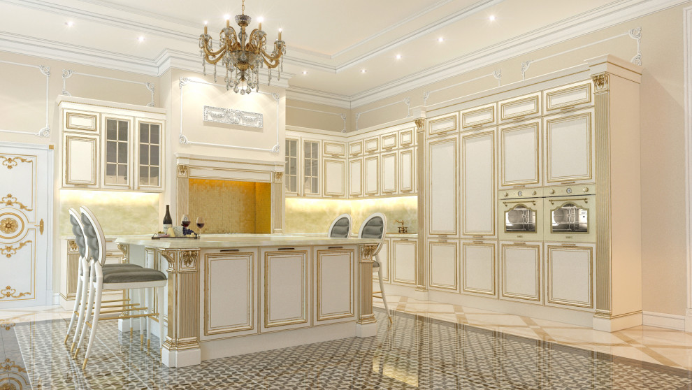 Интерьеры особняка 845 кв.м. в Свердловской области