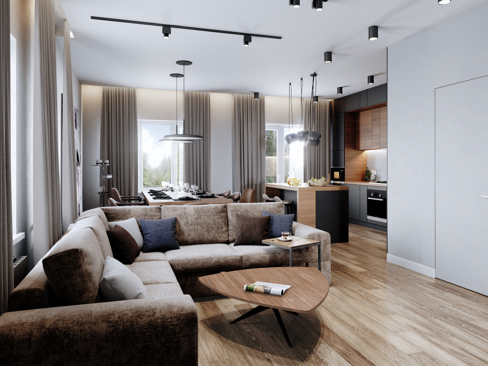 Интерьер таунхауса в Московской области