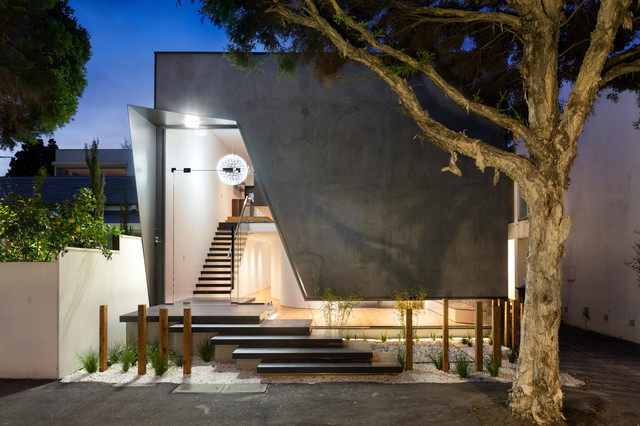 Luxury Home South Yarra contemporaneo-fachada