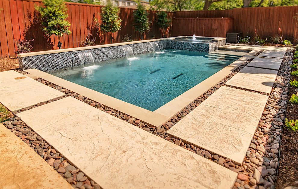 Geometric Pool Designs Dallas, Highland Park & Plano - Pool - Dallas ...