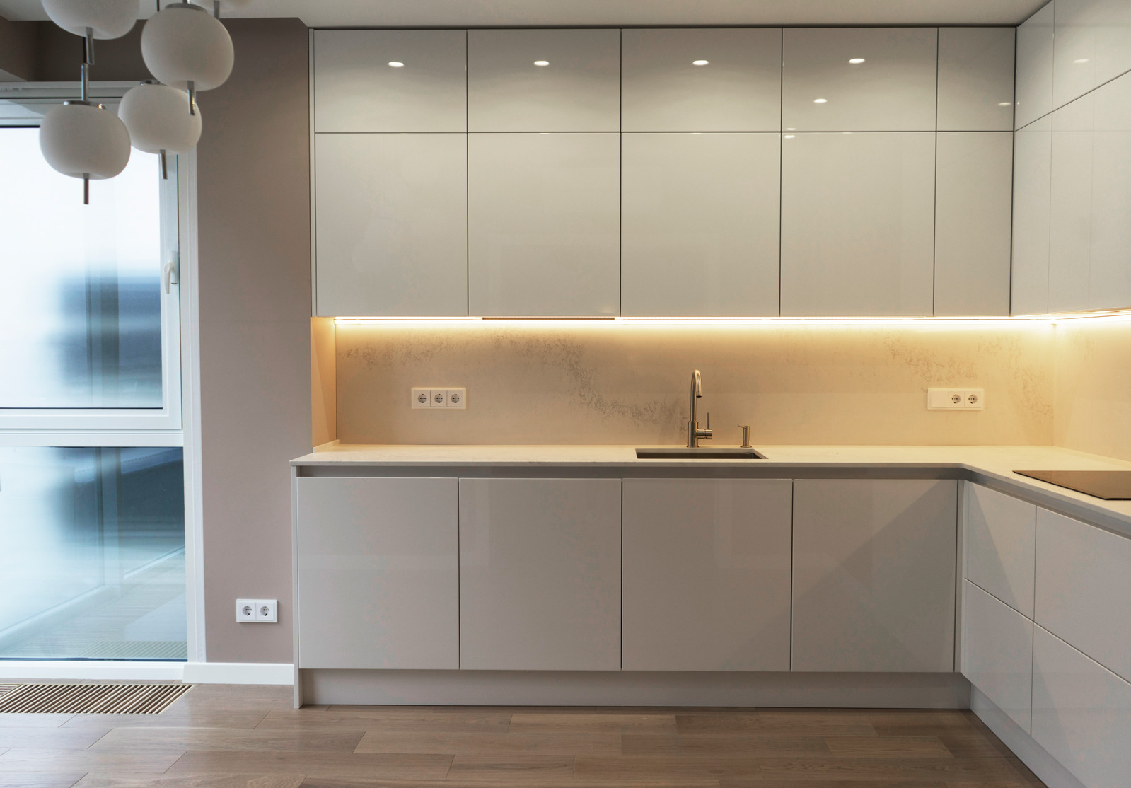 Современный интерьер в пастельных тонах