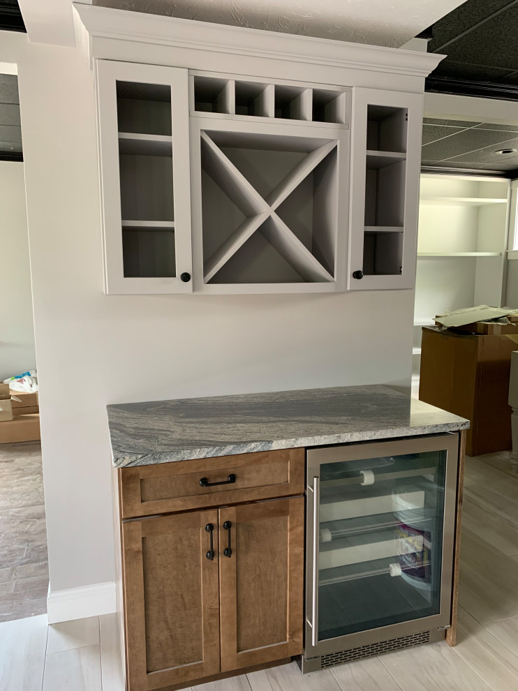 Inspiration for a transitional kitchen remodel in Boston