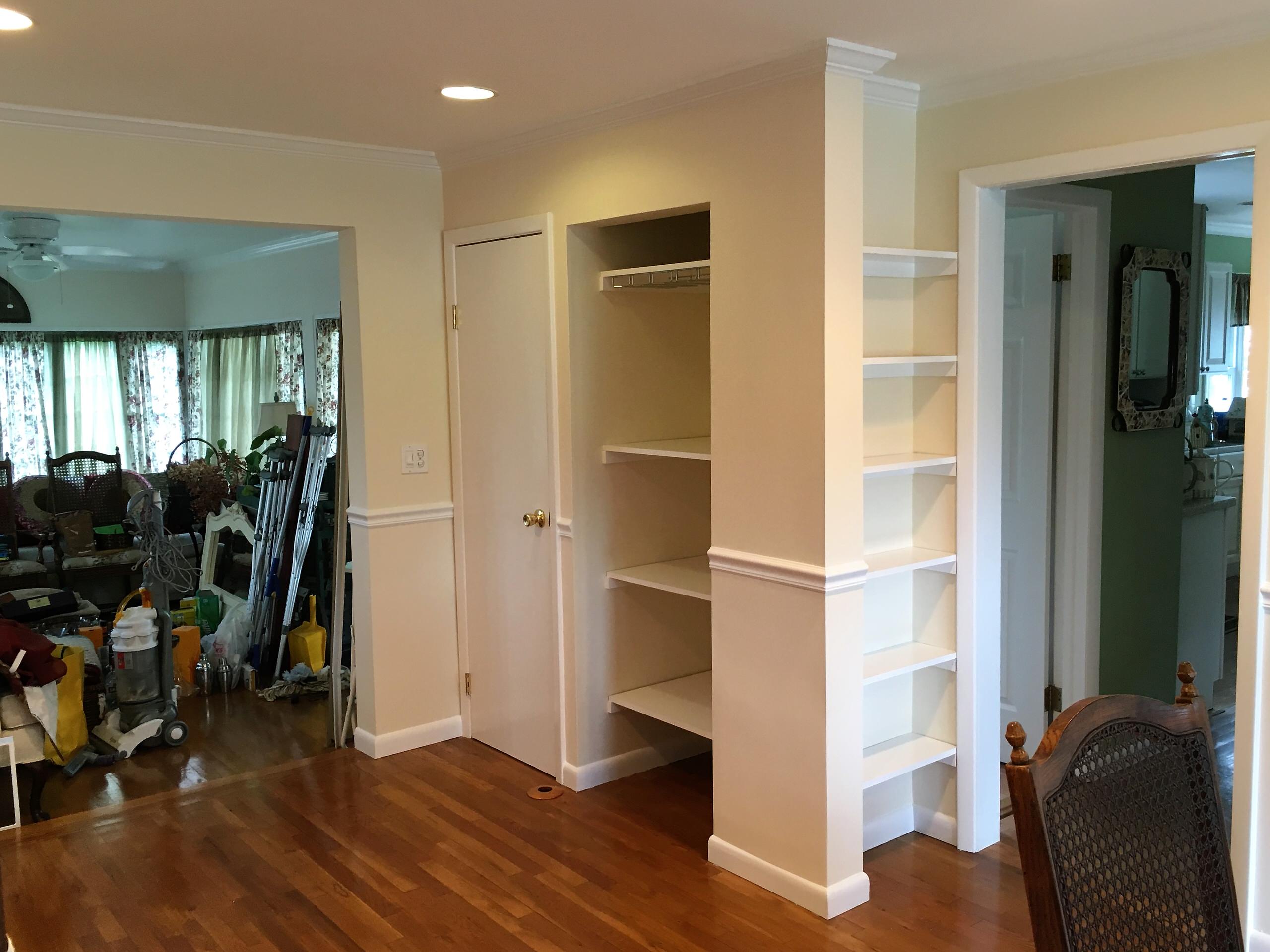 Fresh coat of Paint on Dining room walls