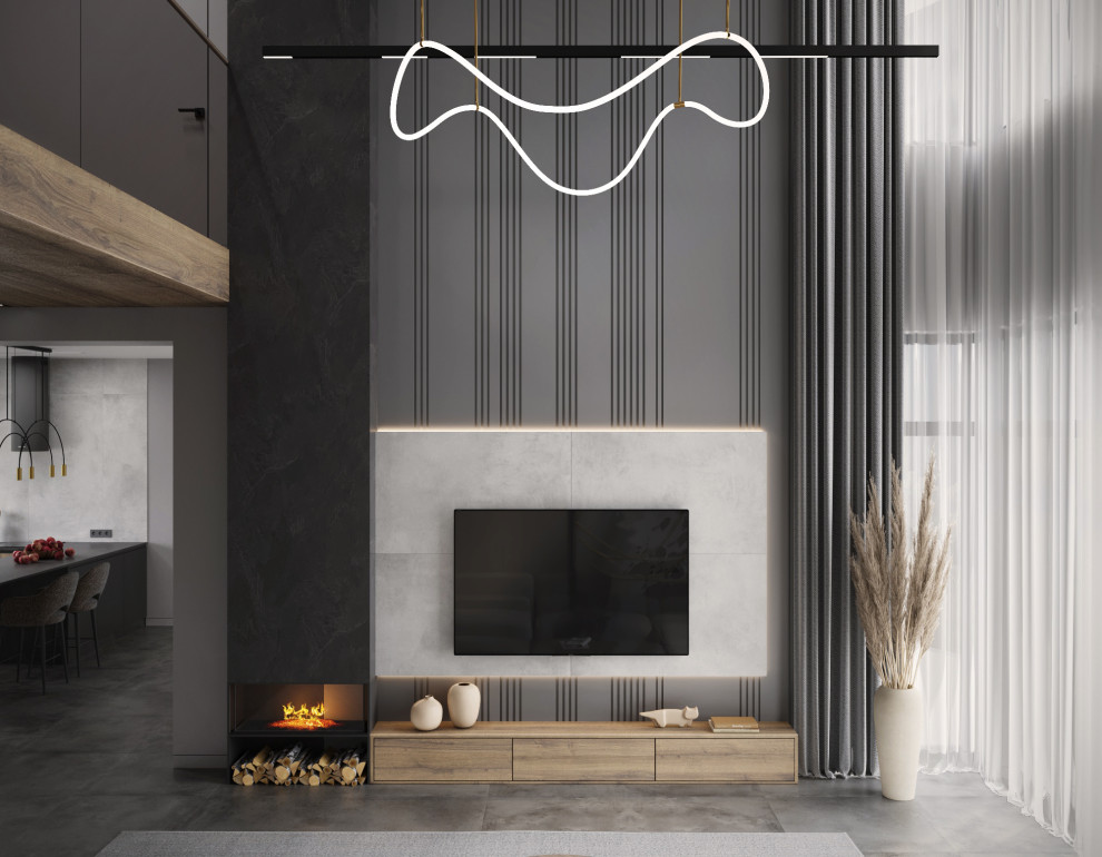 Гостиная со вторым светом