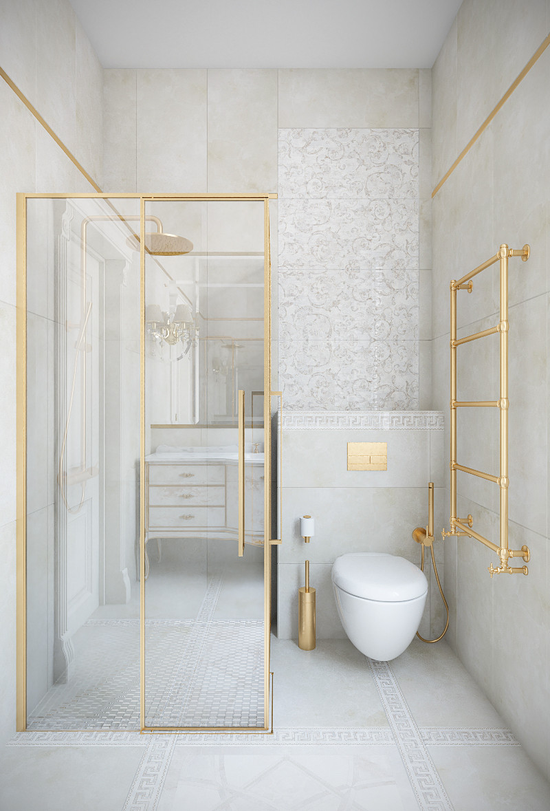 Дом в классическом стиле, посёлок Заостровье, Калининградская область