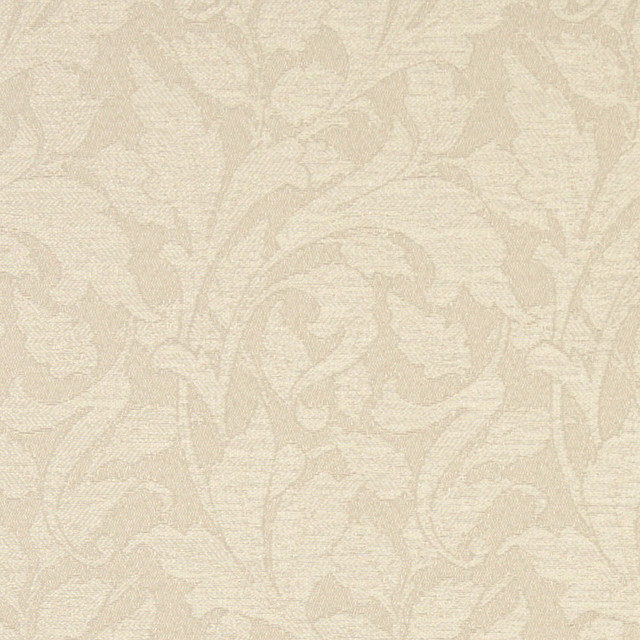 Ivory Leaves Outdoor Indoor Marine Upholstery Fabric By The Yard, By ...