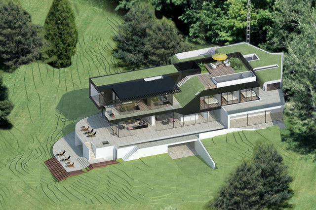 BW Villa contemporary-fasad