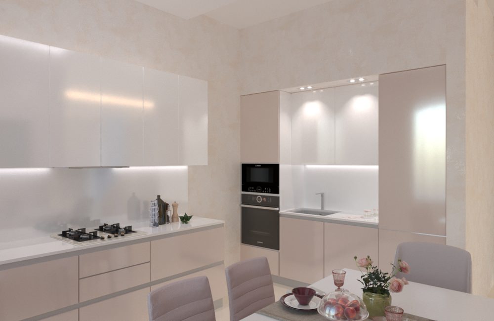 Кухня в таунхаусе