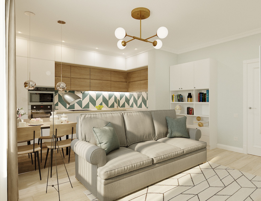 Дизайн проект в жилом комплексе" Талан"