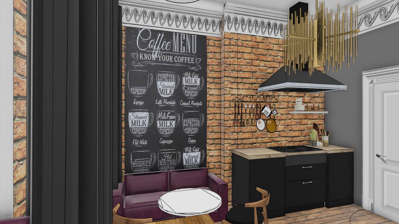 Кухня скетчи