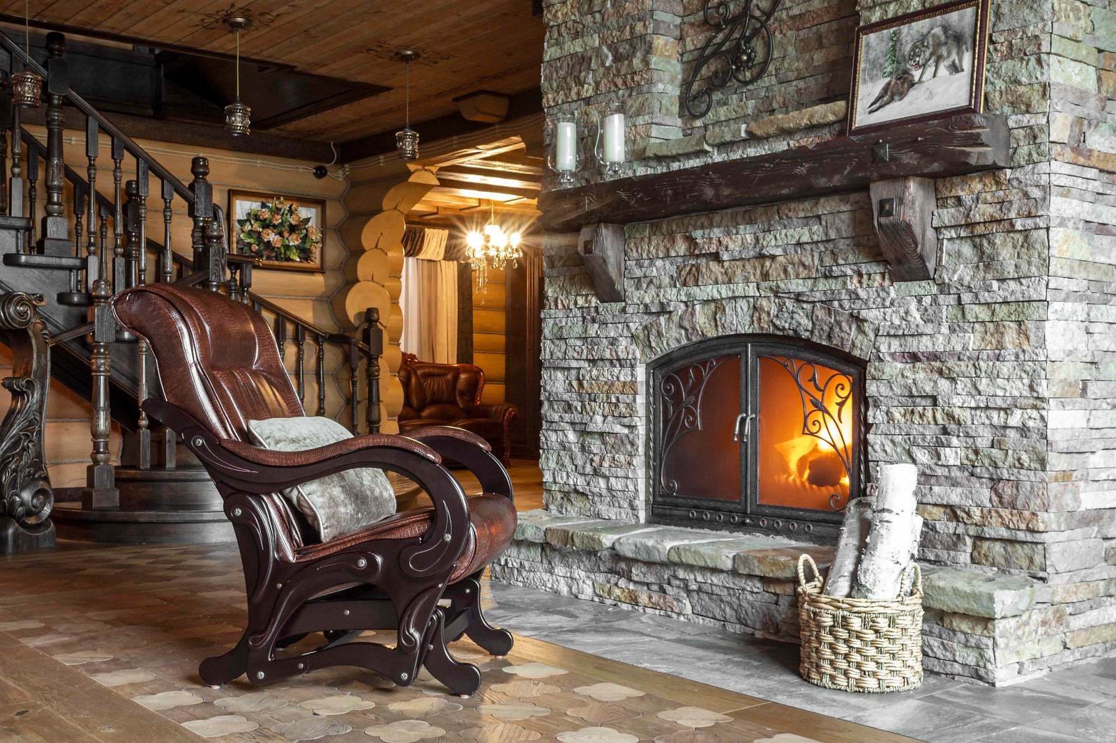 Деревянный дом Филипповское