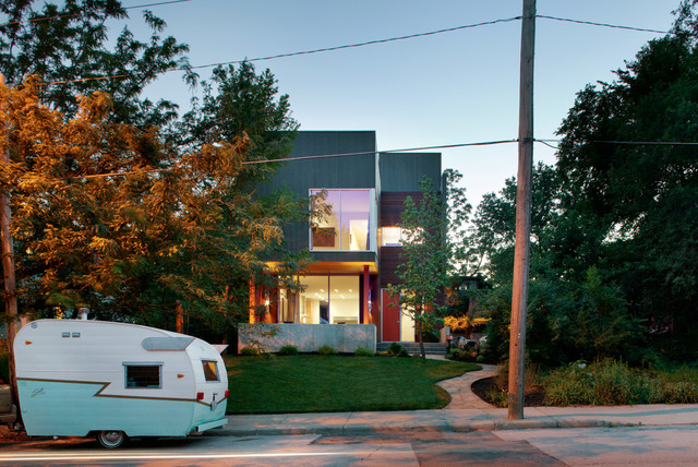 Shepherds Residence modern-fasad