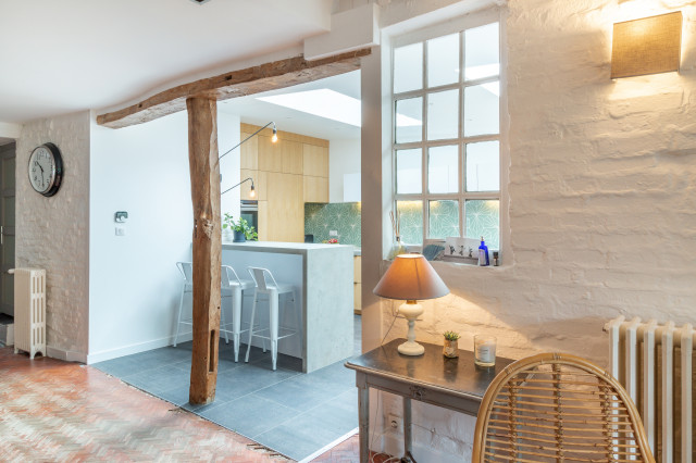 Restructuration d&rsquo;une cuisine - 24 m&sup2; skandinavisk-koek