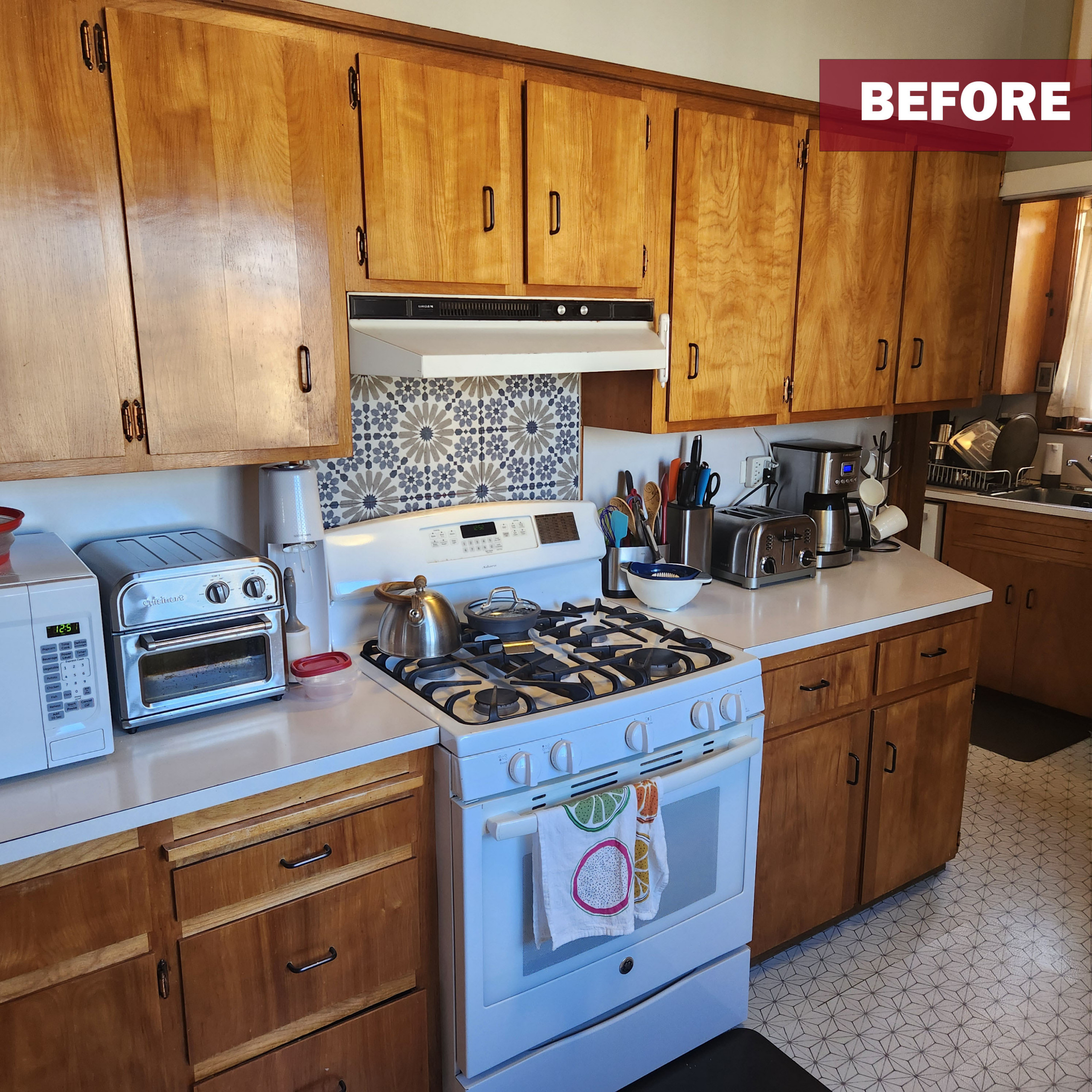 BEFORE PHOTO - KITCHEN RENOVATION IN Arlington, MA  - 6932