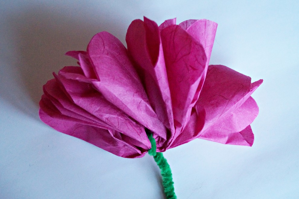 Цветы из бумаги своими руками: из гофрированной или цветной бумаги –простые, объемные, гигантские бумажные цветы