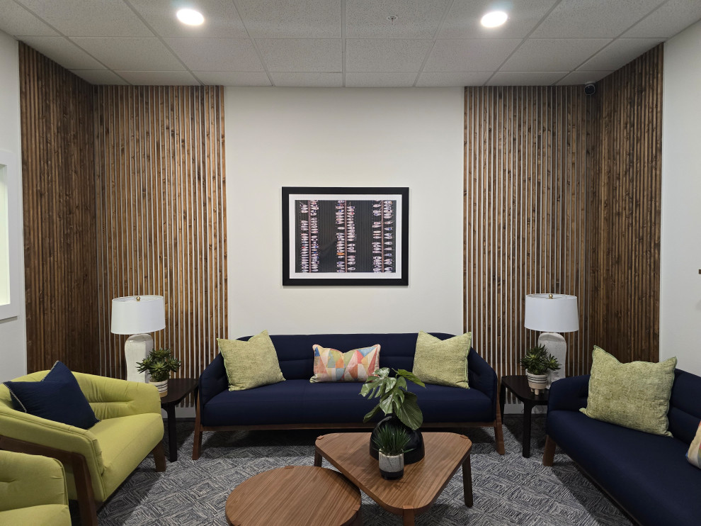Custom Modern Office Waiting Room