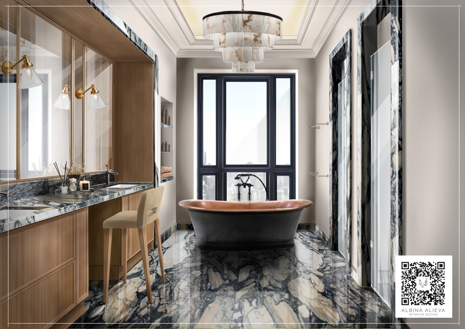 Interior Concepts – Procreate Sketches by Albina Alieva