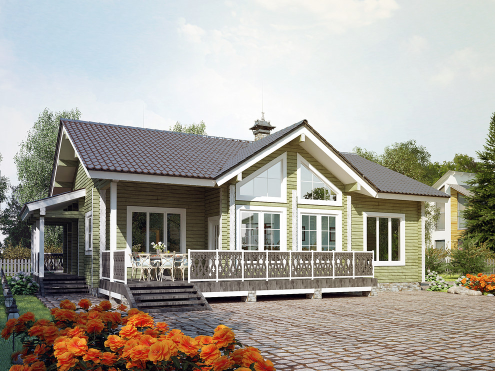 Дом из профилированного бруса