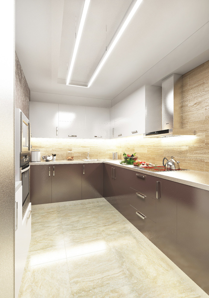 Современный интерьер в светлых тонах