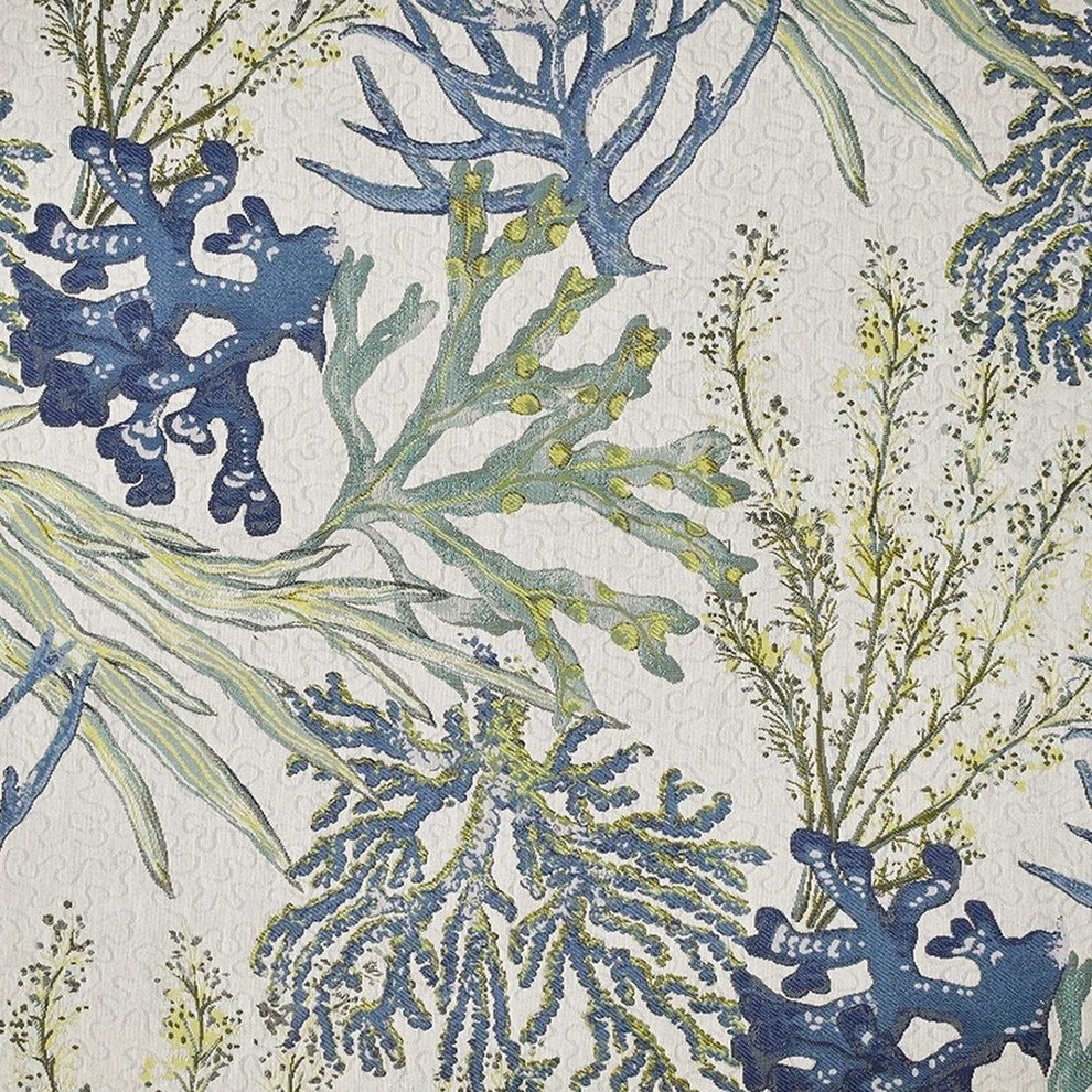 Coral Reef Oceanside Fabric by the Yard - Beach Style - Upholstery Fabric -  by eLuxury LLC | Houzz