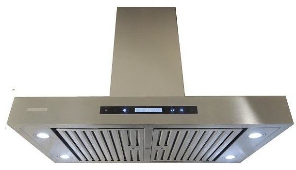 Xtremeair Island Mount 900 Cfm Stainless Steel Range Hood Modern Xtremeair 36 Island Mount 900 Cfm Stainless Steel Range Hood Px06 I36