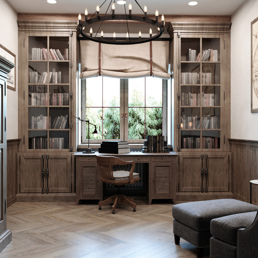 Интерьер загородного дома в стиле Шале