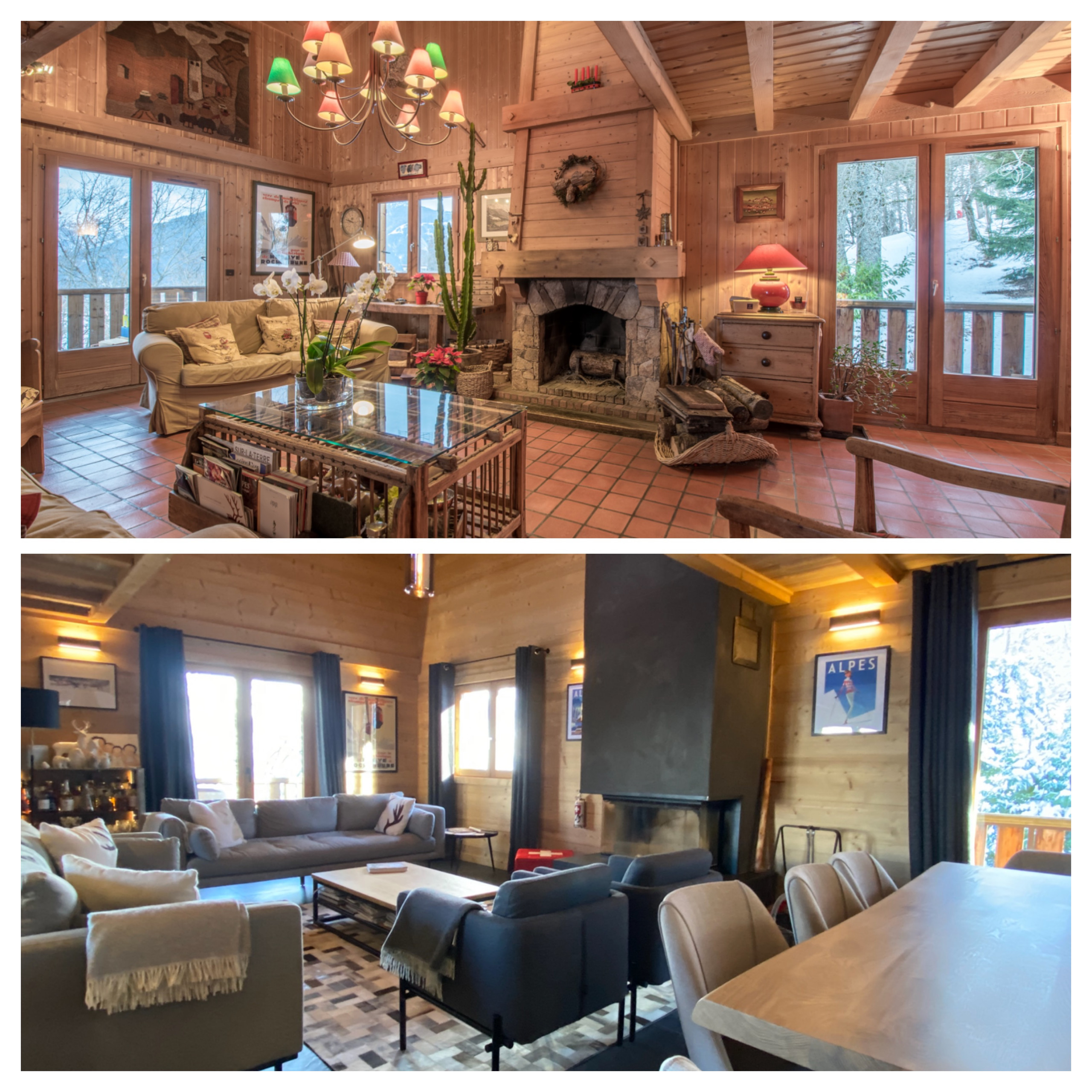CHALET AVANT/APRES