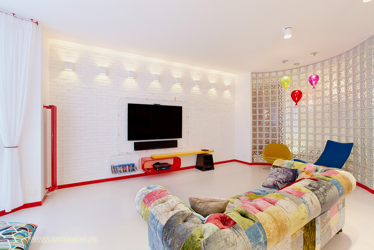 Дизайн и ремонт квартиры на ул.Талалихина — Разноцветное решение