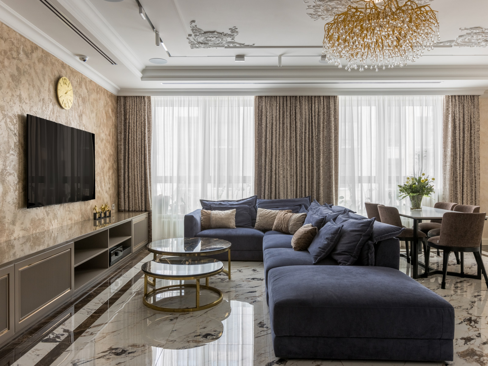 Современный уют в ЖК Сити парк (фото)