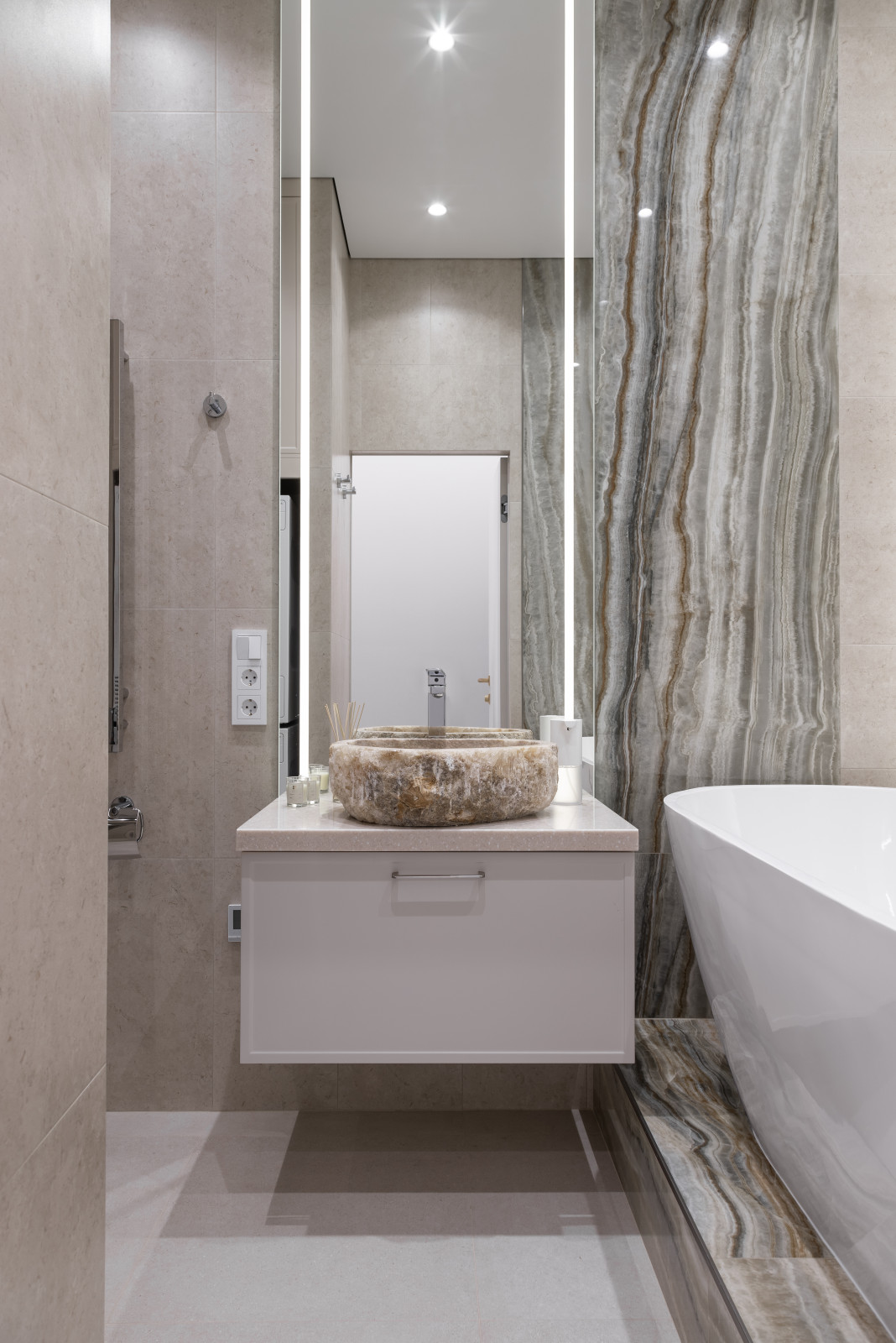 Светлая квартира в цвете кашемир