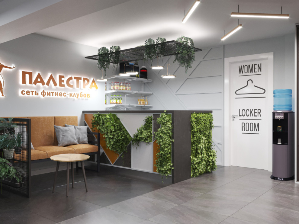 Холл спортивного клуба "Палестра"
