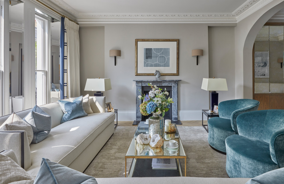 South Kensington Project - Transitional - Living Room - London - by ...