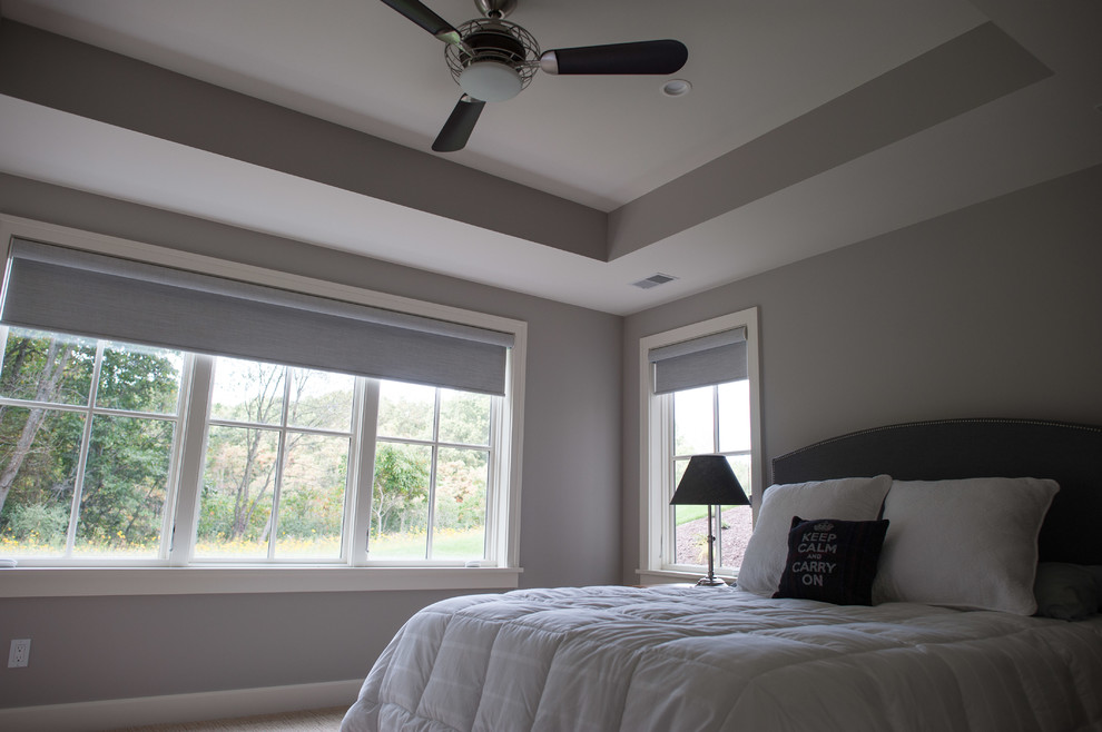 Home design - transitional home design idea in Grand Rapids