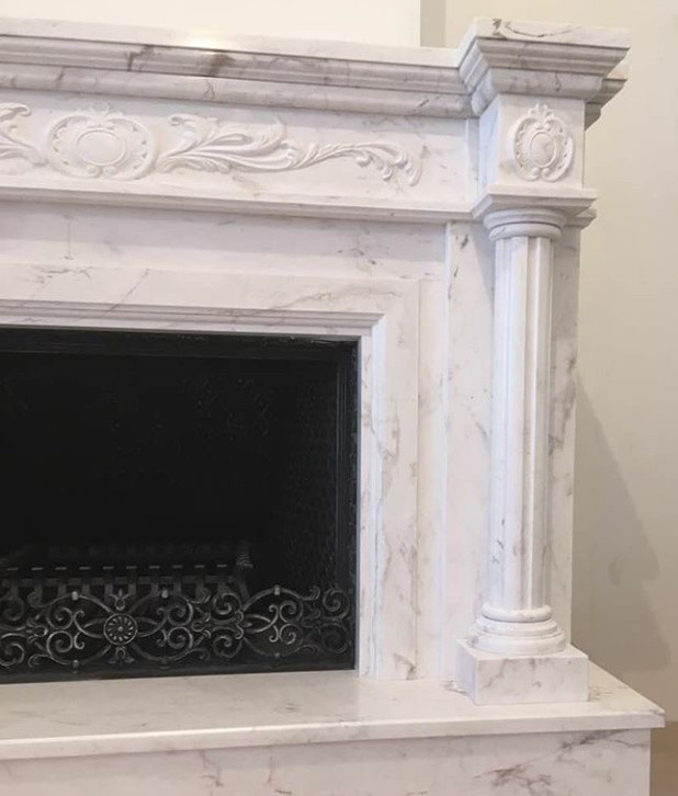 мраморный портал для камина