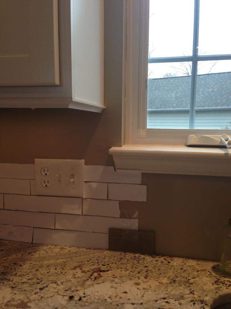 Need help with where to end tile backsplash around window