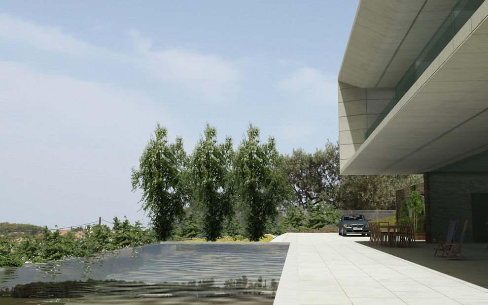 Дом на склоне