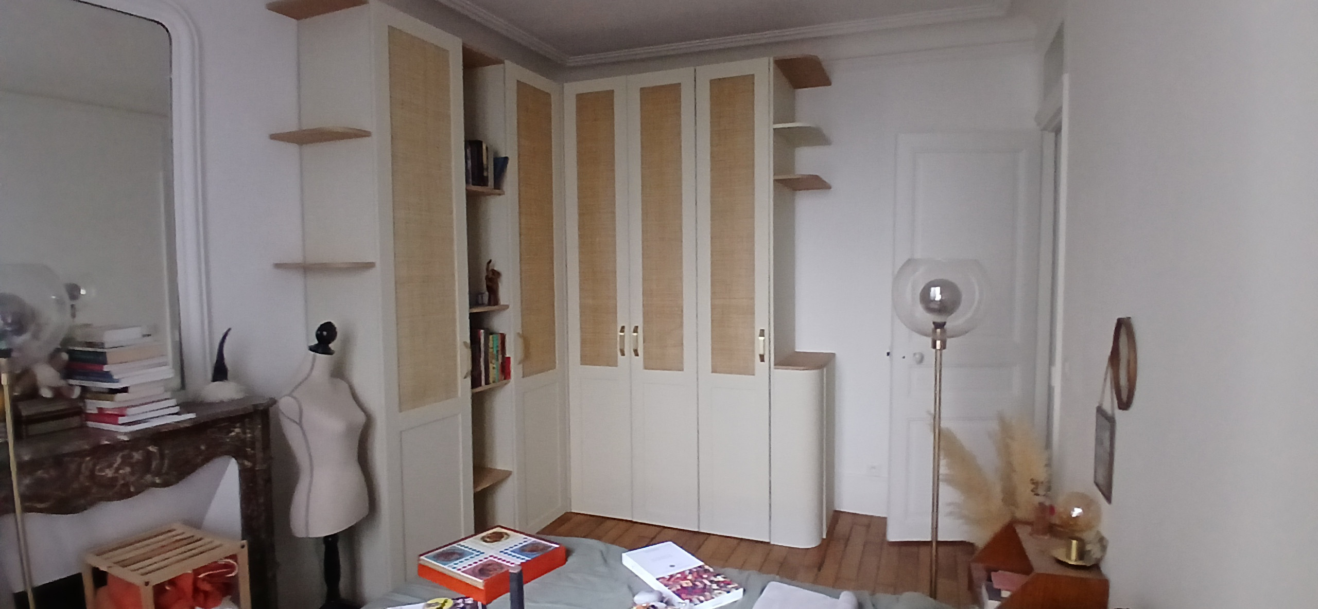 Conception d'un dressing d'angle