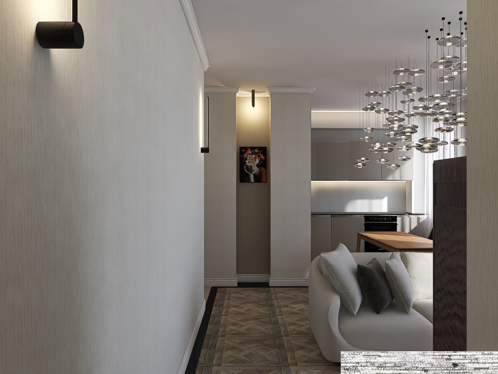 Подбор света в готовый интерьер