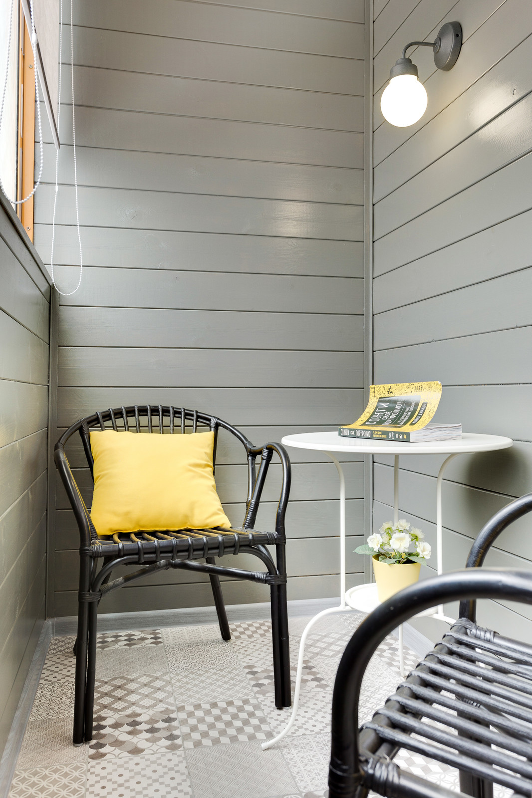 Реализованный проект "Желтое на сером"