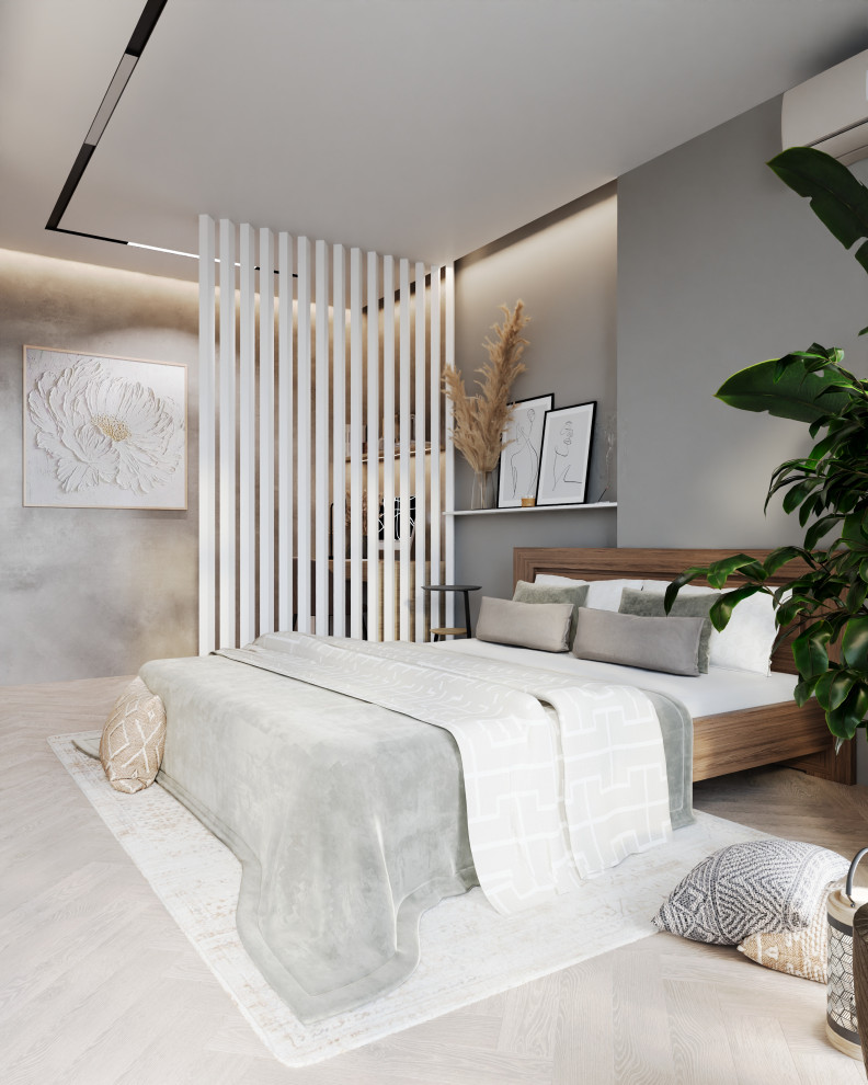 Квартира в современном стиле с природным уклоном